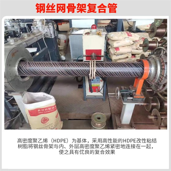 鋼骨架復合管與鋼絲網(wǎng)骨架復合管的優(yōu)勢 華寶