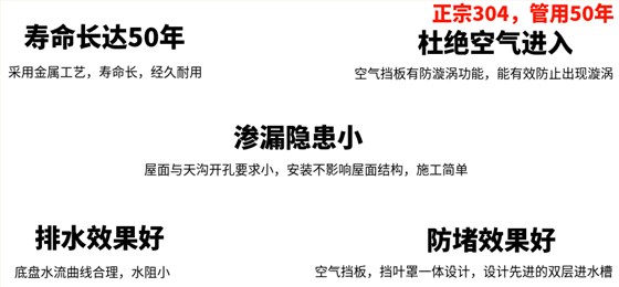 虹吸雨水斗優(yōu)勢(shì)