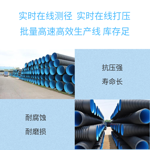安裝雙壁波紋管可以帶來經(jīng)濟(jì)優(yōu)勢 華寶